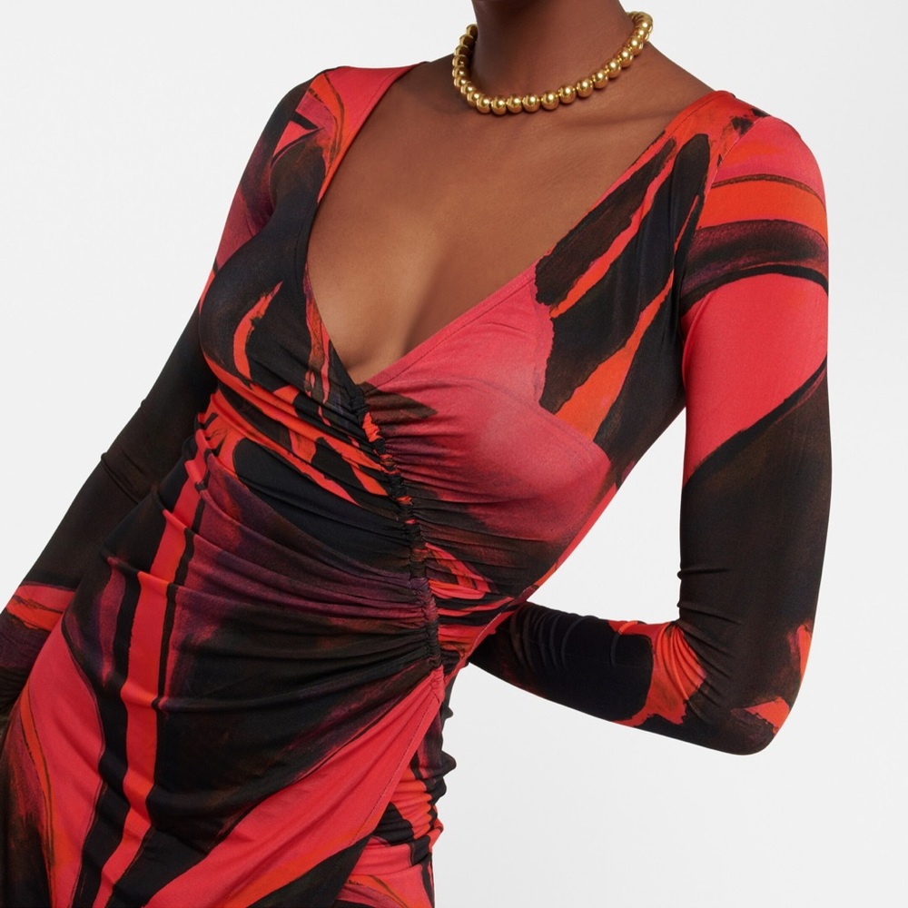 ❤️NWT LOUISA BALLOU SUMMER SOLSTICE MIDI DRESS SIZE XL
